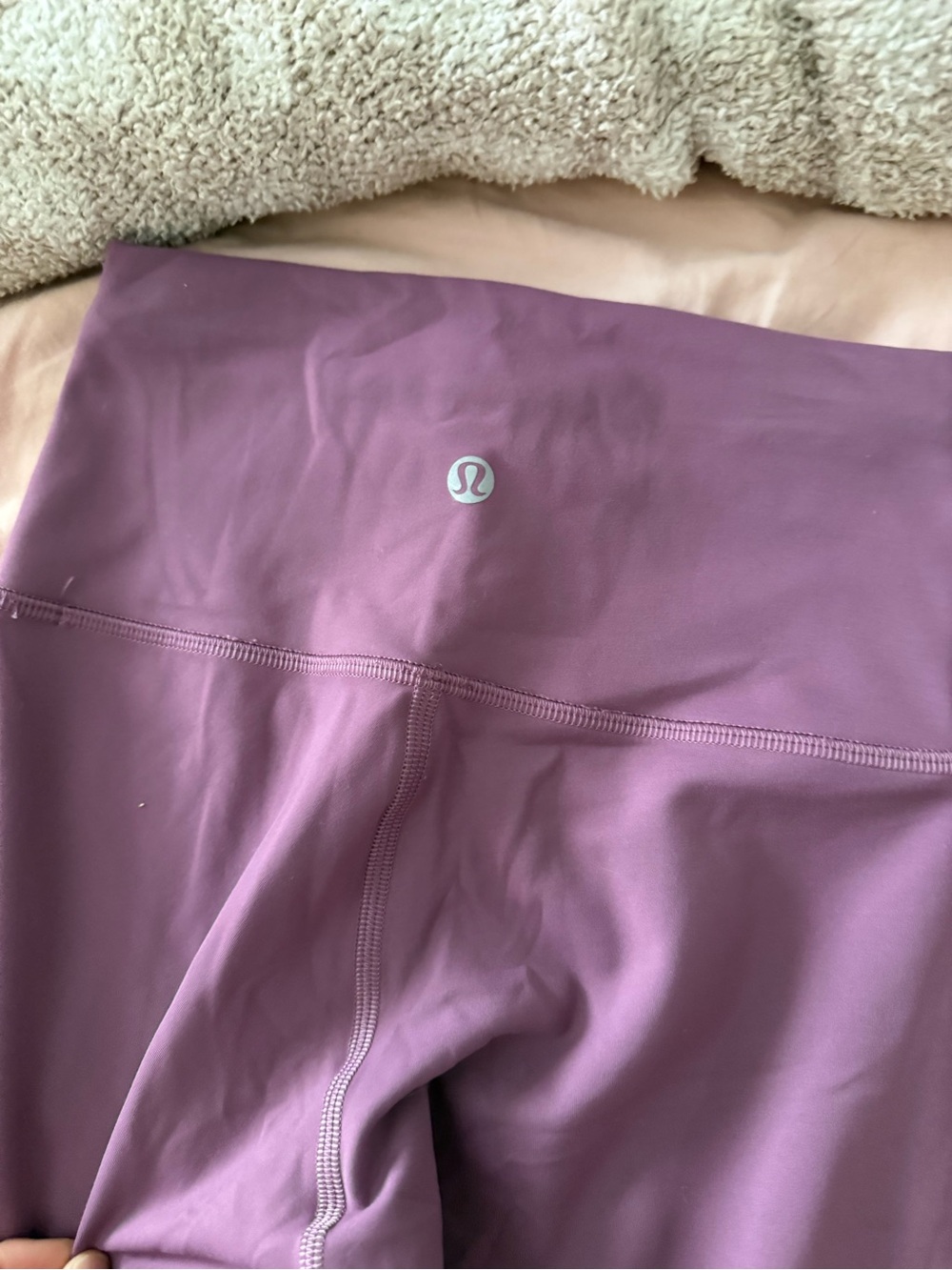Purple lululemon wunder train leggings - Picture 2 of 3